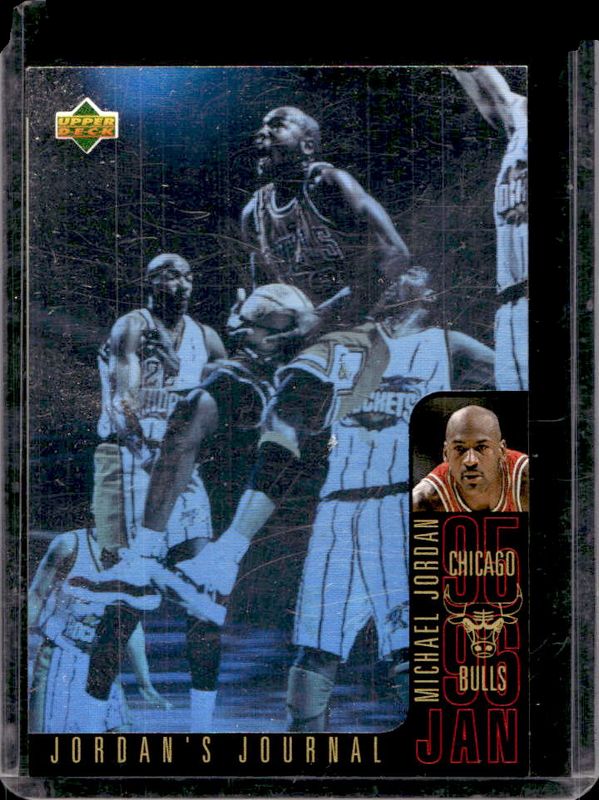 Michael Jordan 1996 Upper Deck Collector's Choice Italian #J3 Jordan's Journal RAW