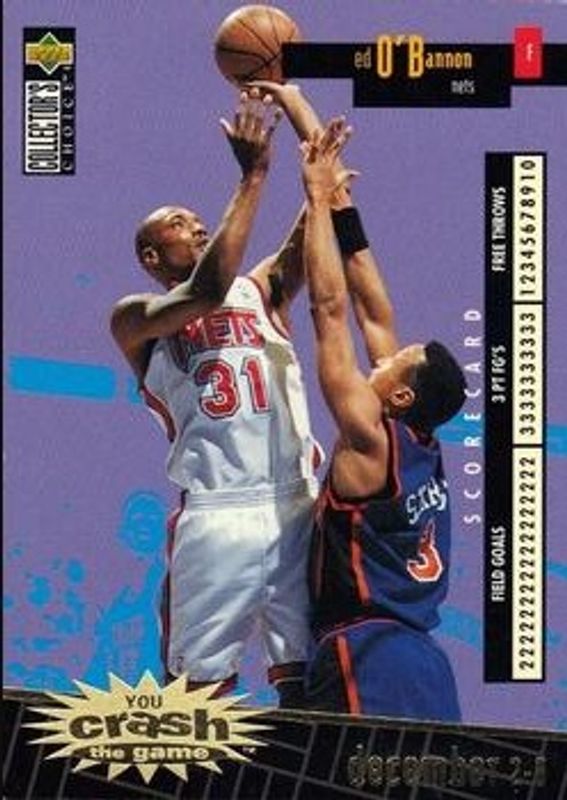 1996 Upper Deck Collector's Choice Italian #C17a You Crash the Game Scoring - Gold