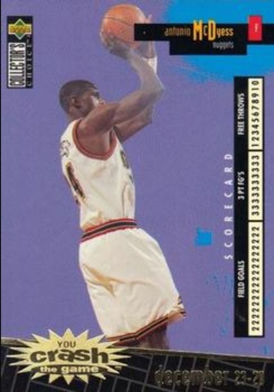 1996 Upper Deck Collector's Choice Italian #C7b You Crash the Game Scoring - Gold