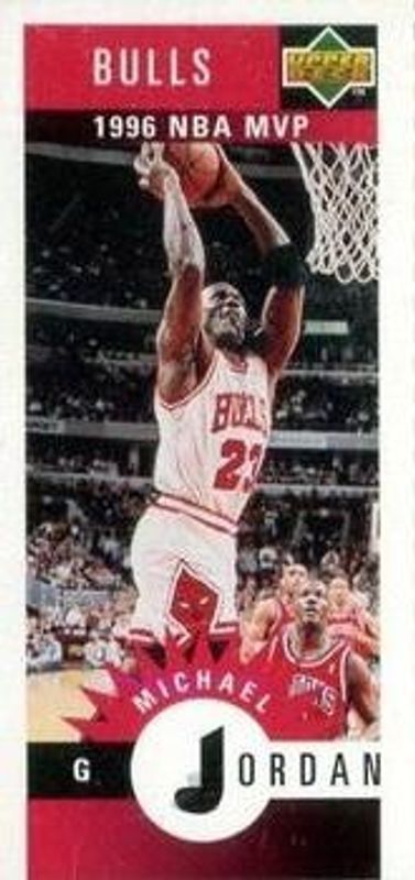Michael Jordan 1996 Upper Deck Collector's Choice Italian #M11 Mini Cards RAW