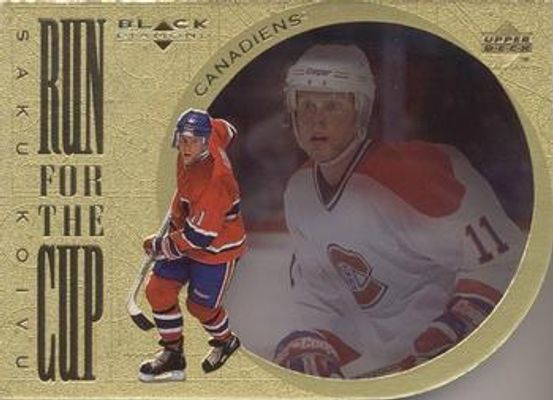 1996 UD Black Diamond #RC2 Run for the Cup /100