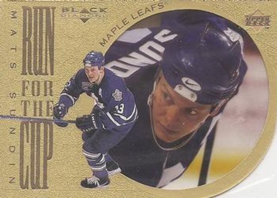 1996 UD Black Diamond #RC13 Run for the Cup /100