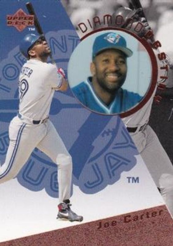 Joe Carter 1996 Upper Deck #DD40 Diamond Destiny RAW