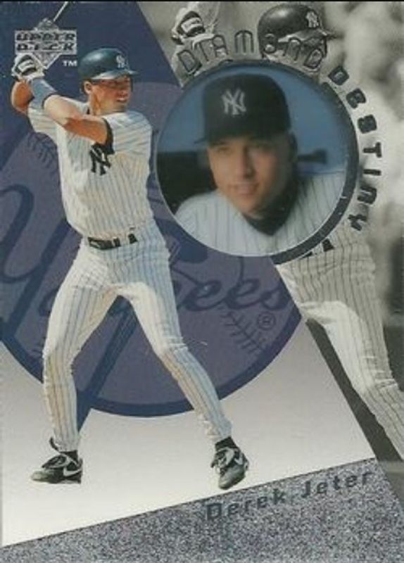 Derek Jeter 1996 Upper Deck #DD28 Diamond Destiny Silver RAW