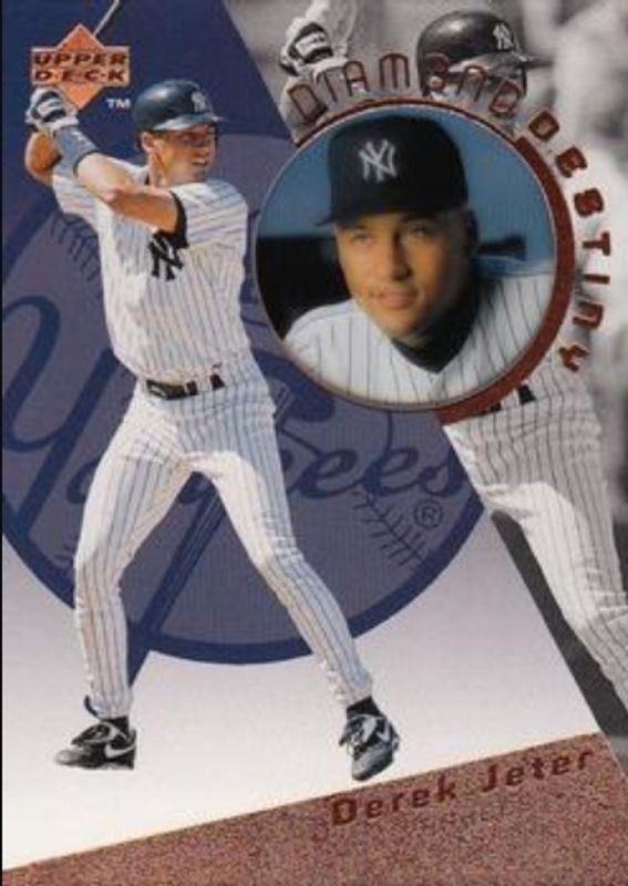Derek Jeter 1996 Upper Deck #DD28 Diamond Destiny RAW