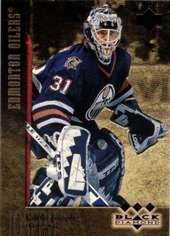 Curtis Joseph 1996 UD Black Diamond #158 Gold RAW