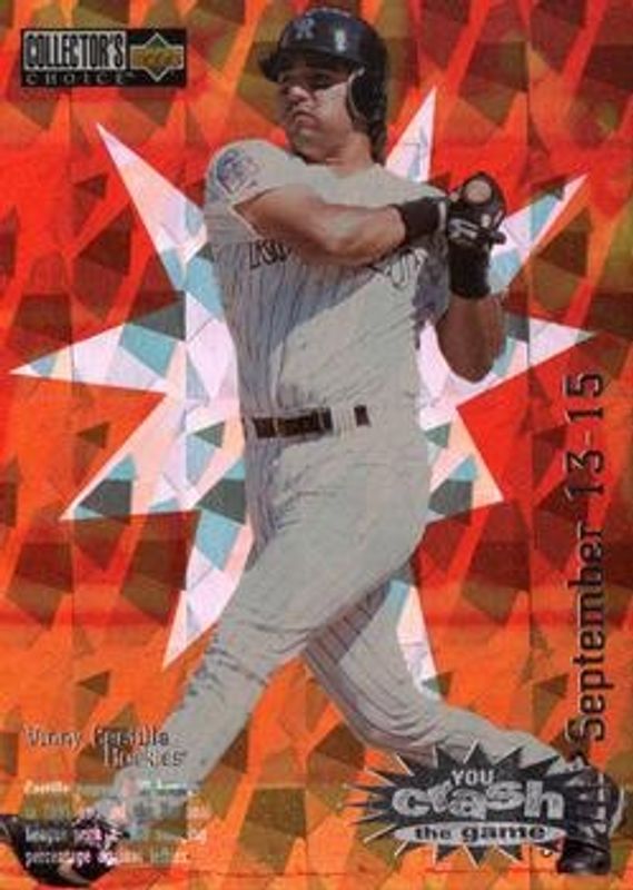 1996 Upper Deck Collector's Choice #CG15c You Crash the Game