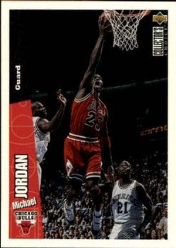 Michael Jordan 1996 Upper Deck Collector's Choice Italian #23 Base RAW