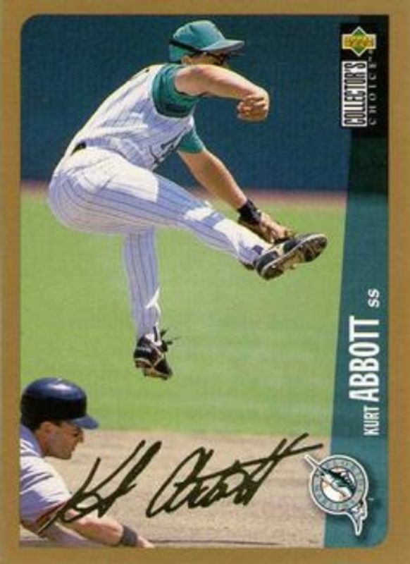 1996 Upper Deck Collector's Choice #154 Gold Signatures