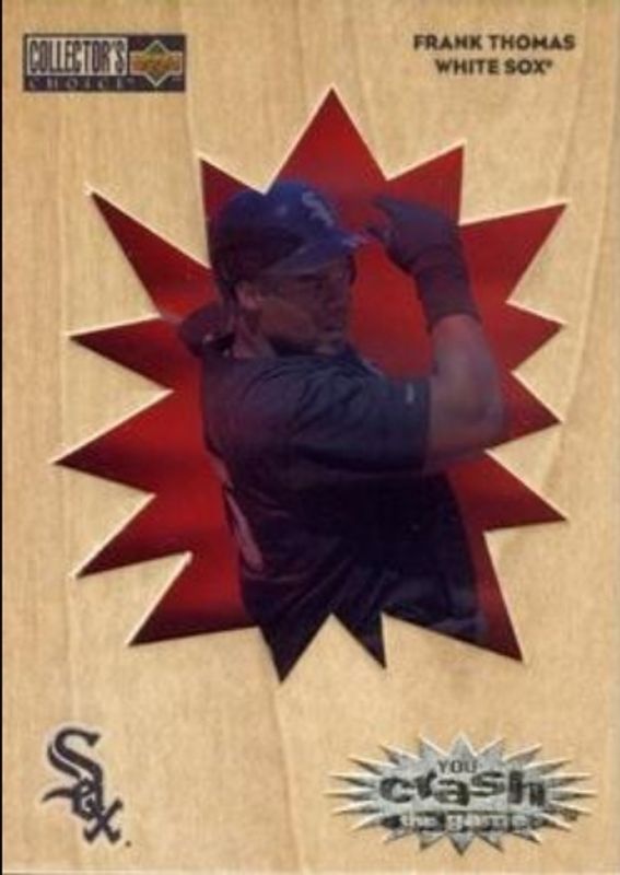 Frank Thomas 1996 Upper Deck Collector's Choice #CR10 You Crash the Game Gold Exchange RAW