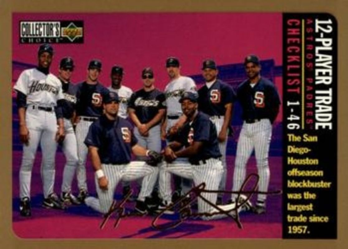 1996 Upper Deck Collector's Choice #358 Gold Signatures