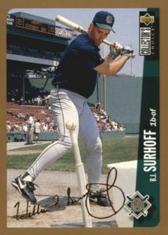 1996 Upper Deck Collector's Choice #195 Gold Signatures