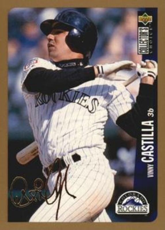 1996 Upper Deck Collector's Choice #136 Gold Signatures