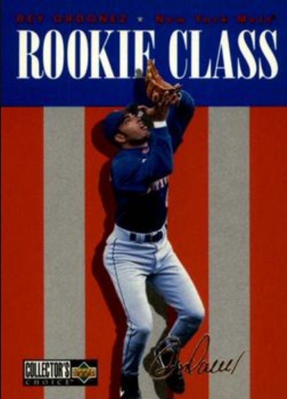 Rey Ordonez 1996 Upper Deck Collector's Choice #429 Gold Signatures Rookie RAW