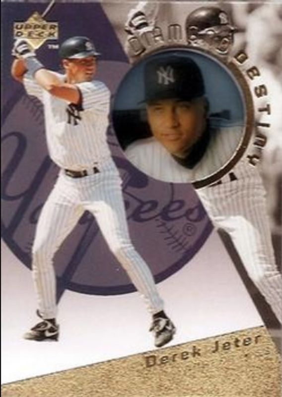 Derek Jeter 1996 Upper Deck #DD28 Diamond Destiny Gold RAW