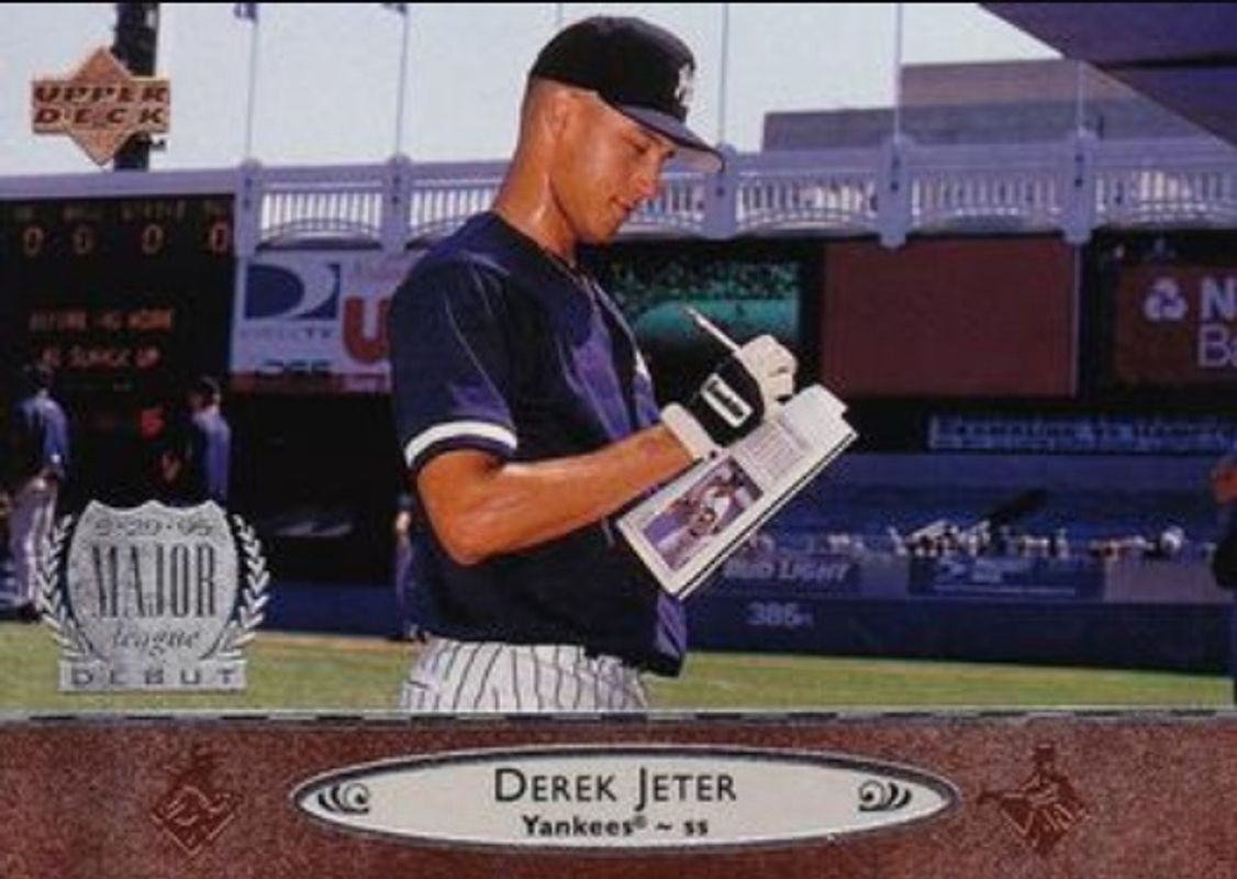 Derek Jeter 1996 Upper Deck #156 Base RAW
