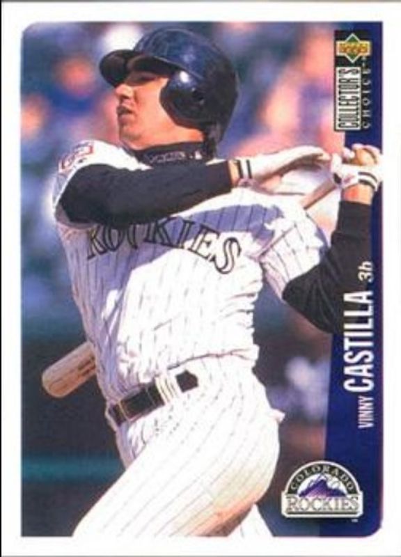 Vinny Castilla 1996 Upper Deck Collector's Choice #136 Base RAW