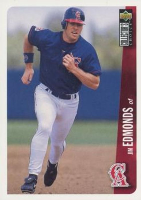 Jim Edmonds 1996 Upper Deck Collector's Choice #71 Base RAW