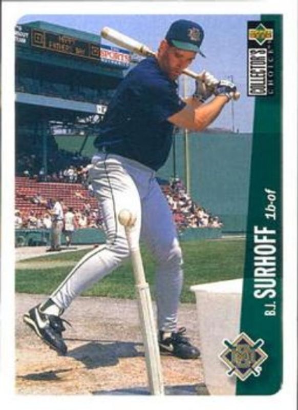 BJ Surhoff 1996 Upper Deck Collector's Choice #195 Base RAW