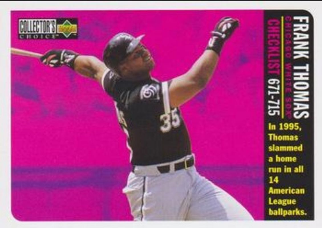 Frank Thomas 1996 Upper Deck Collector's Choice #759 Base RAW