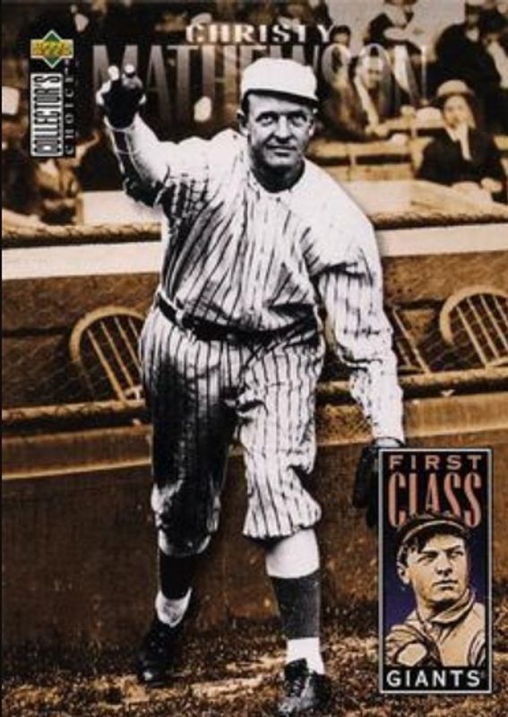 Christy Mathewson 1996 Upper Deck Collector's Choice #503 Base RAW