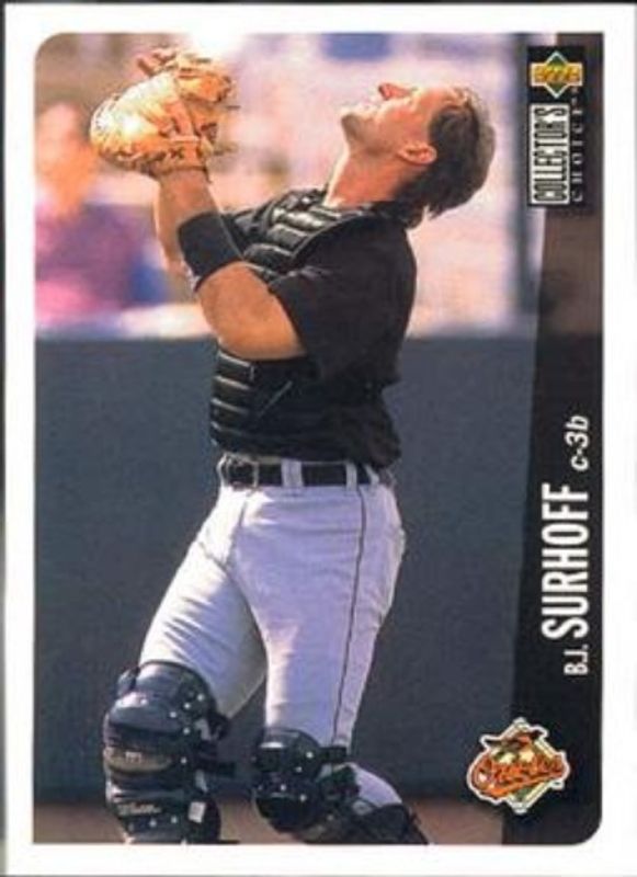 BJ Surhoff 1996 Upper Deck Collector's Choice #469 Base RAW