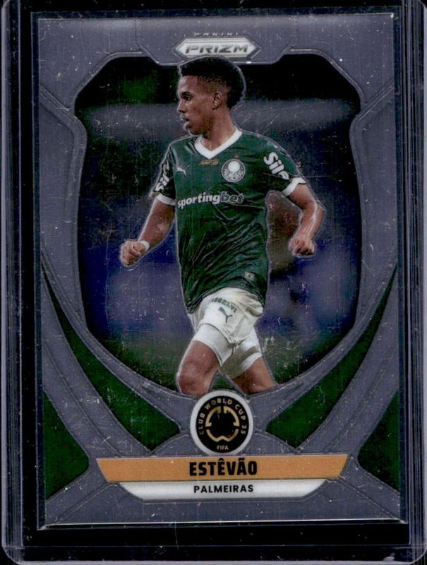 Estevao 2025 Prizm Club World Cup #151 Base Price Guide - Sports Card ...