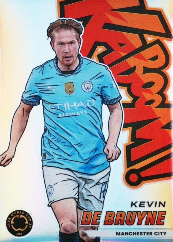 Kevin De Bruyne 2025 Prizm Club World Cup #13 Kaboom! /(SSP) Price