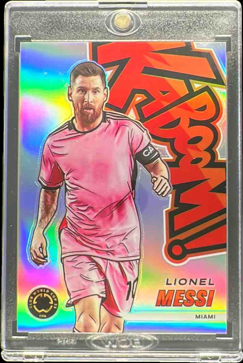 Lionel Messi 2025 Prizm Club World Cup #15 Kaboom! /(SSP) Price
