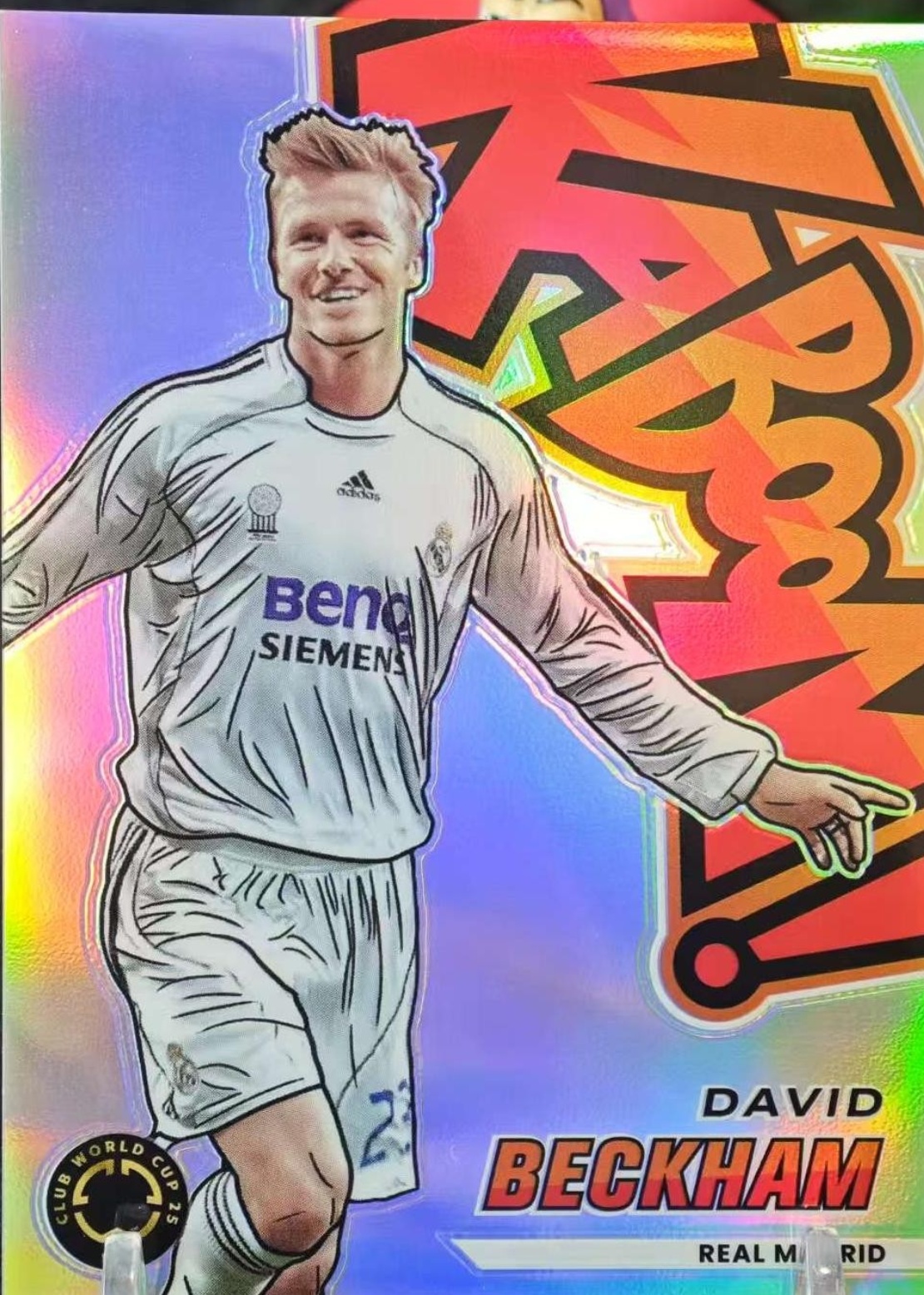 David Beckham 2025 Prizm Club World Cup #17 Kaboom! /(SSP) Price