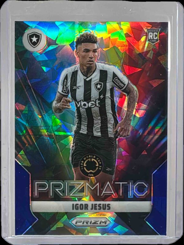 2025 Prizm Club World Cup #7 Prizmatic - Blue Ice /99