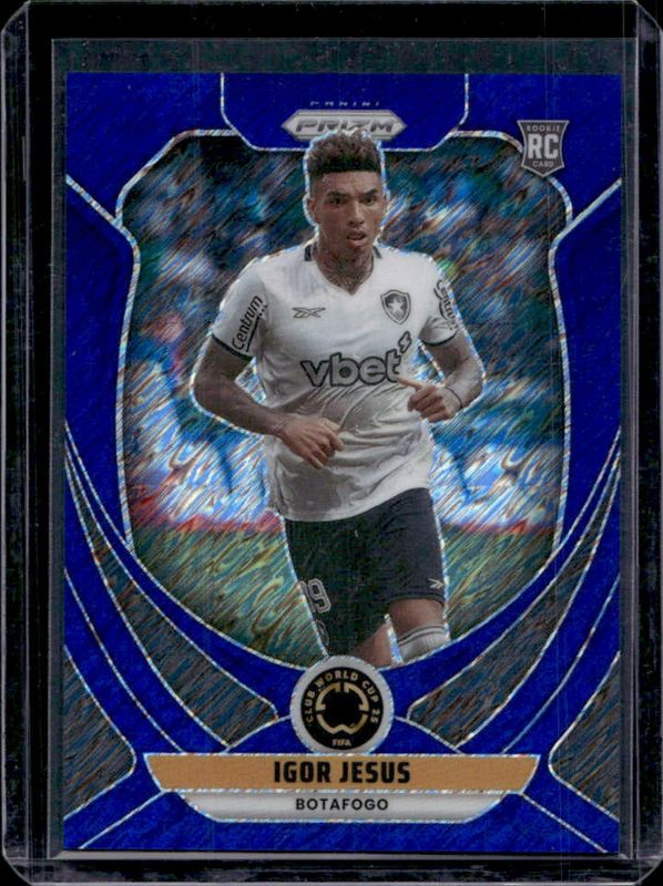 2025 Prizm Club World Cup #53 Blue Shimmer /8
