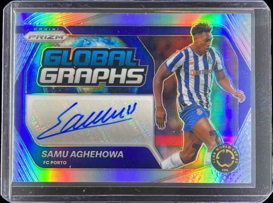 2025 Prizm Club World Cup #GG-SA Global Graphs - Silver /5