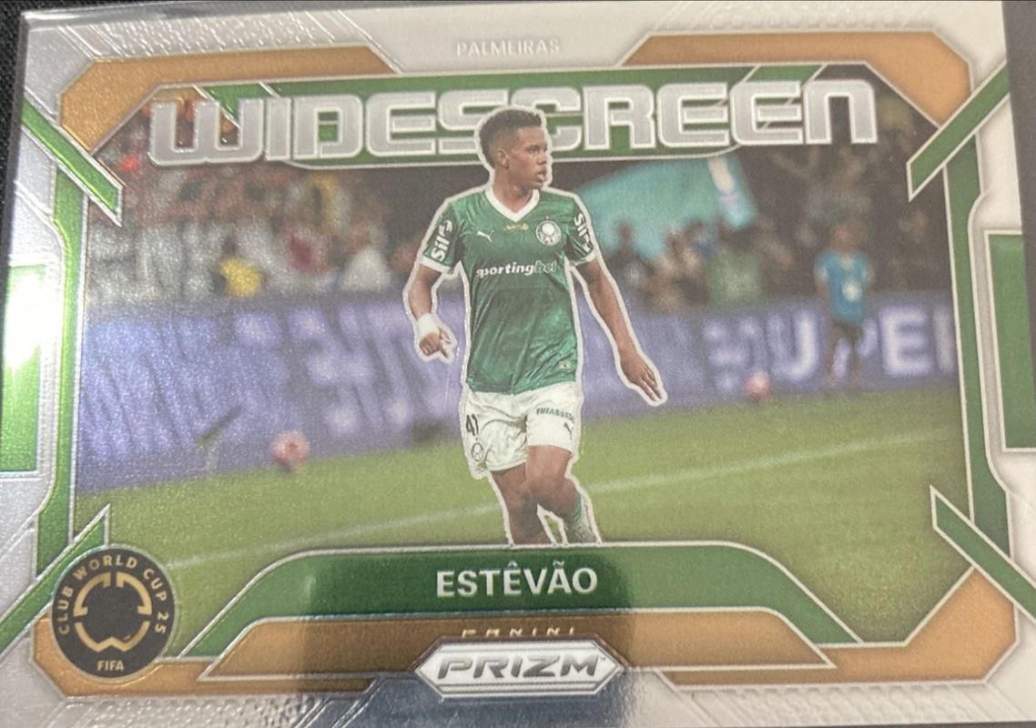 Estevao 2025 Prizm World Cup #17 Widescreen RAW