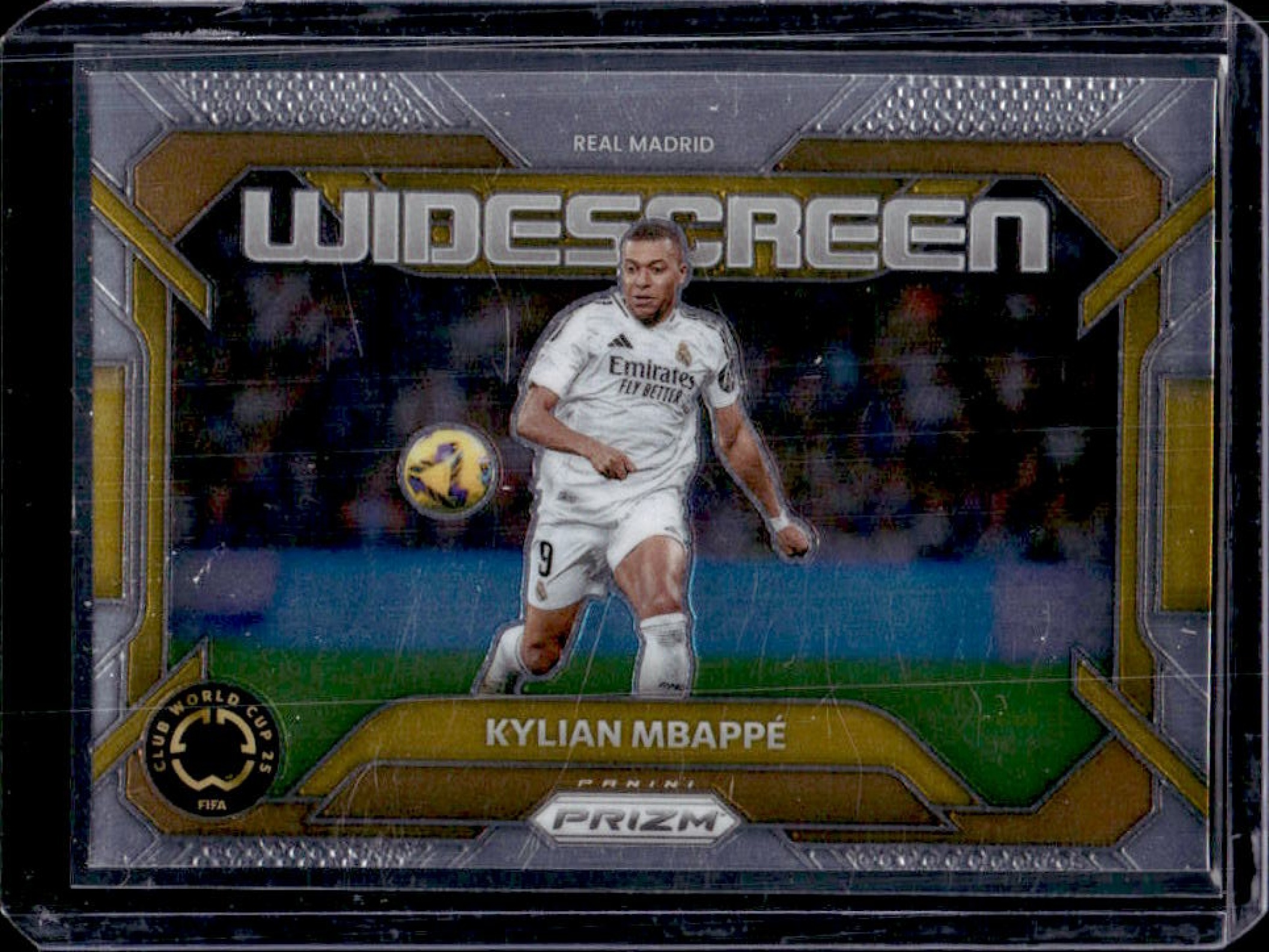 Kylian Mbappe 2025 Prizm Club World Cup #18 Widescreen Price Guide