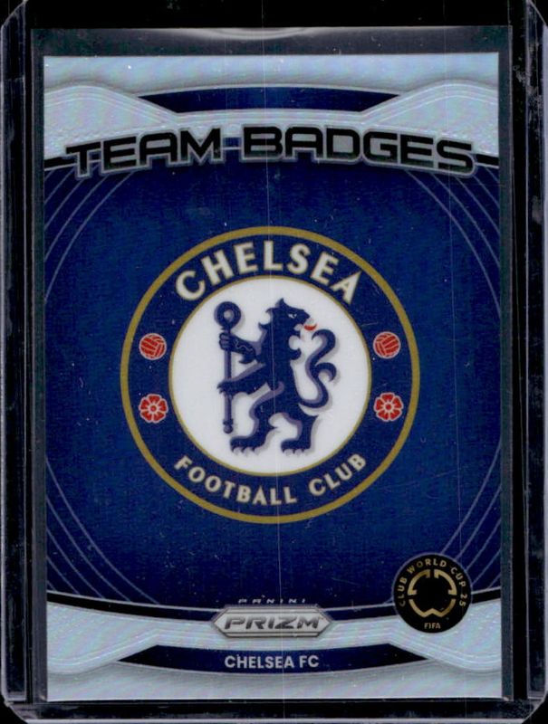 2025 Prizm Club World Cup #6 Team Badges - Silver