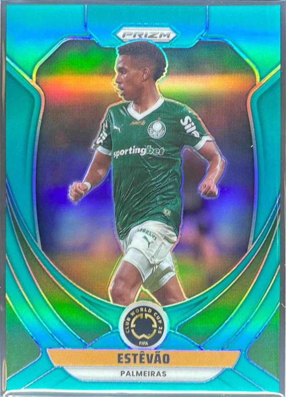 Estevao 2025 Prizm World Cup #151 Teal /99 RAW