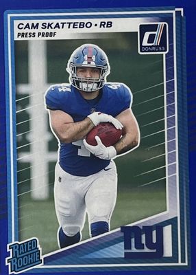 2025 Donruss #302 Press Proof Blue