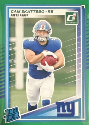 2025 Donruss #302 Press Proof Green