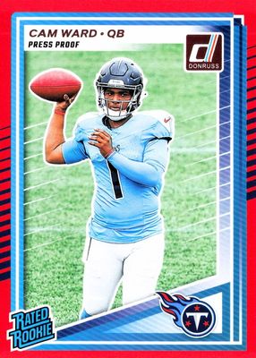 2025 Donruss #350 Press Proof Red