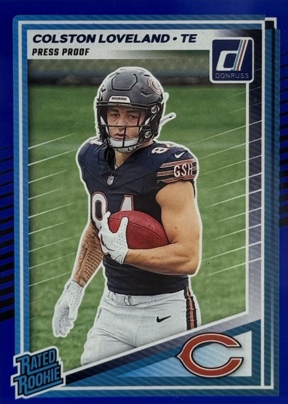 2025 Donruss #310 Press Proof Blue