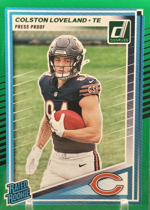 2025 Donruss #310 Press Proof Green