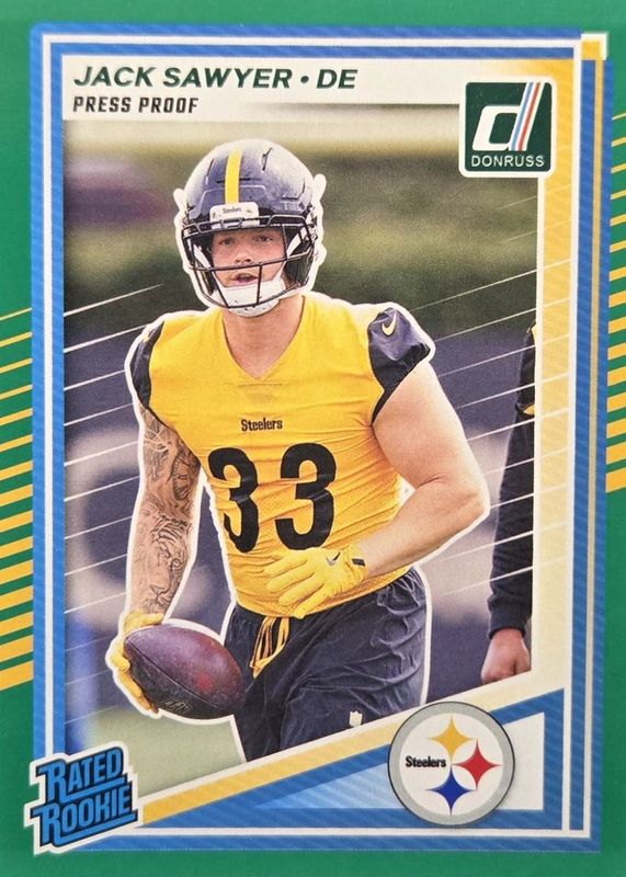 2025 Donruss #390 Press Proof Green