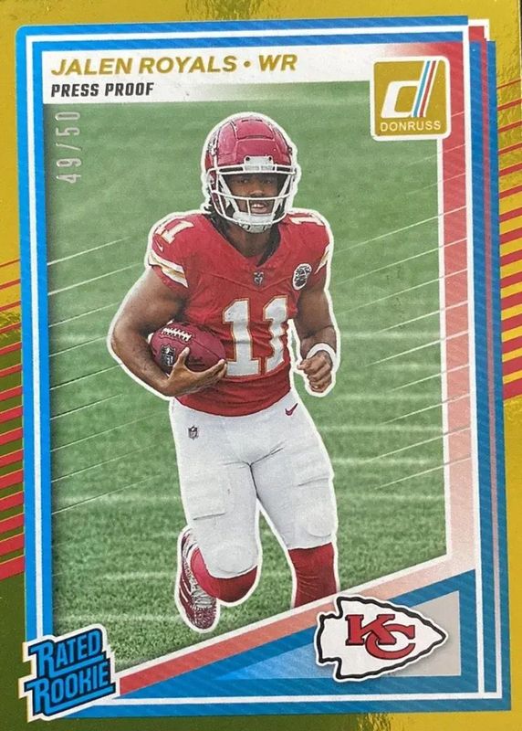 2025 Donruss #321 Press Proof Gold /50