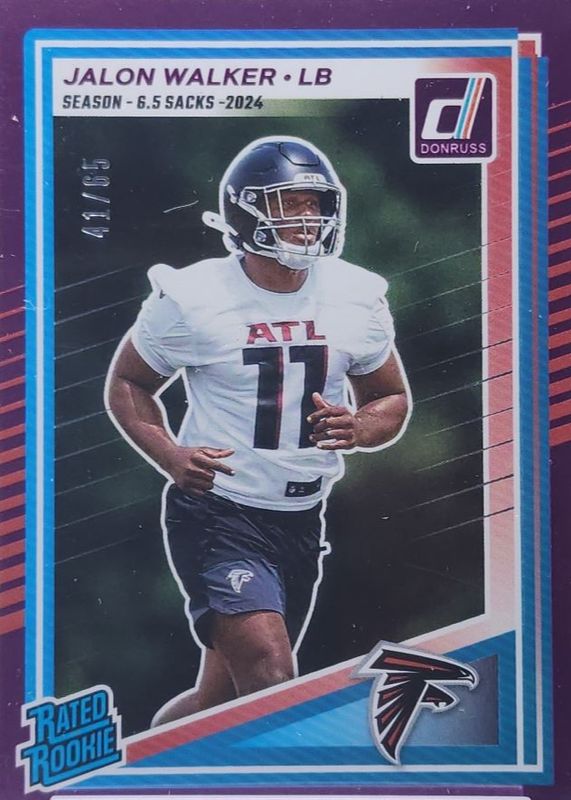 2025 Donruss #344 Season Stat Line (/65)