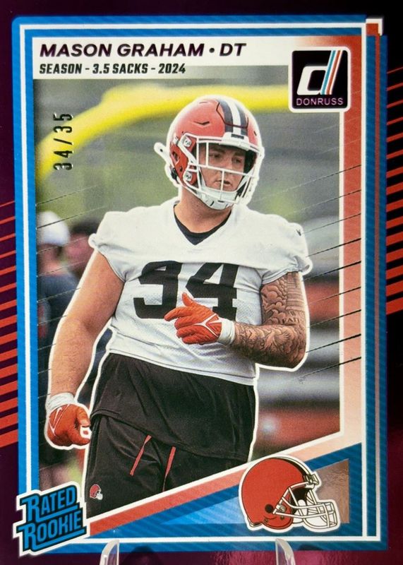 2025 Donruss #340 Season Stat Line (/35)