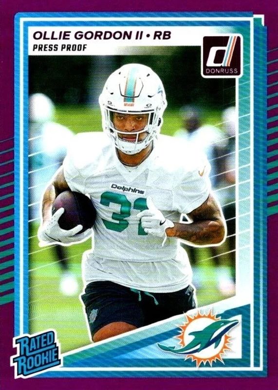 2025 Donruss #394 Press Proof Purple