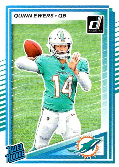 Quinn Ewers 2025 Donruss #342 Base Price Guide - Sports Card Investor