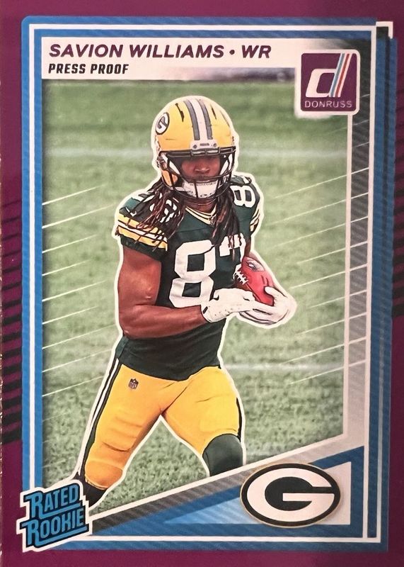 2025 Donruss #318 Press Proof Purple