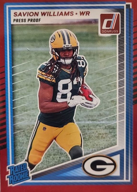 2025 Donruss #318 Press Proof Red